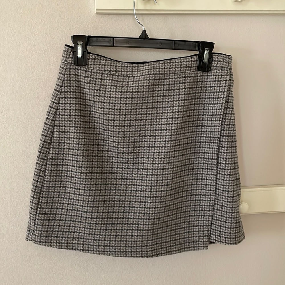 Abercrombie houndstooth winter skirt